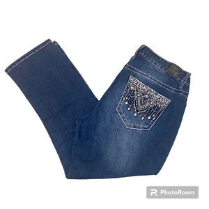 Love Indigo Western Bling Women’s Denim Jeans Size 8